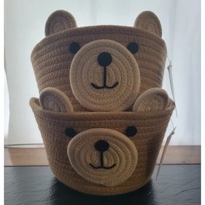 Target bear bins new with tags